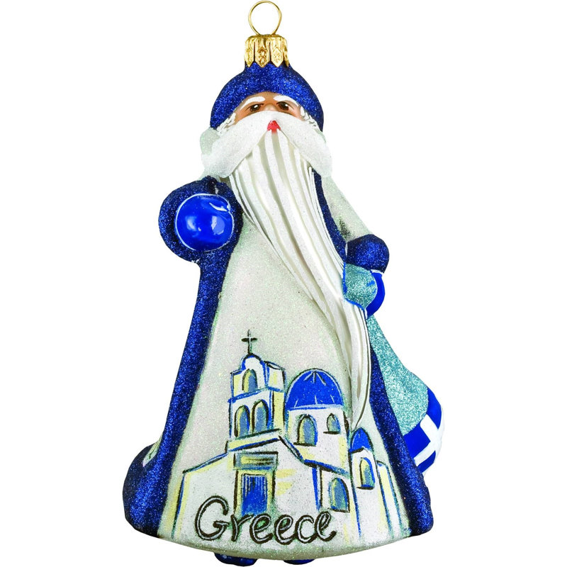 Glitterazzi International Santa Grecian Santa