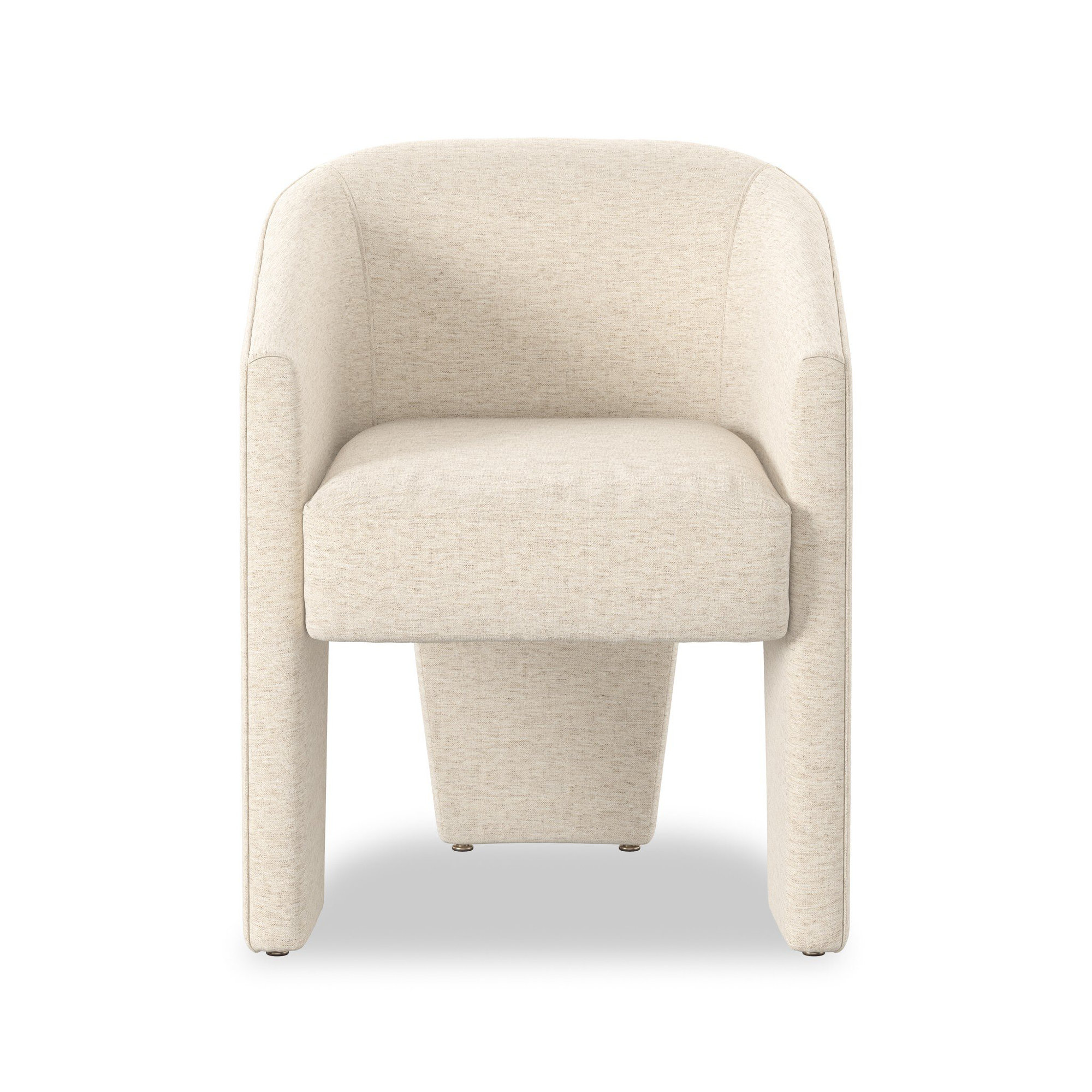 Tillison Upholstered Arm Chair, Crypton Nomad Snow