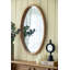 Miroir mural Farmhouse 24 "x 36" avec cadre en bois pour salle de bain, vestibule et console | Idée de cadeau