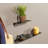Haceka Matte Black Floating Shelf-1095993715
