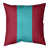 Rouge / bleu sarcelle