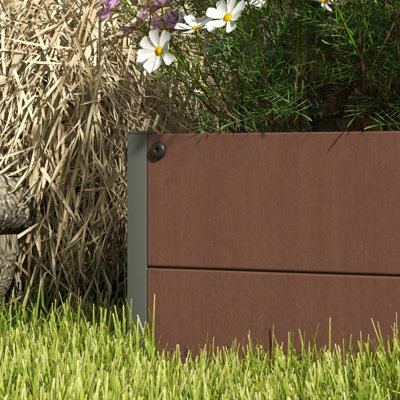 Wood Raised Garden Bed