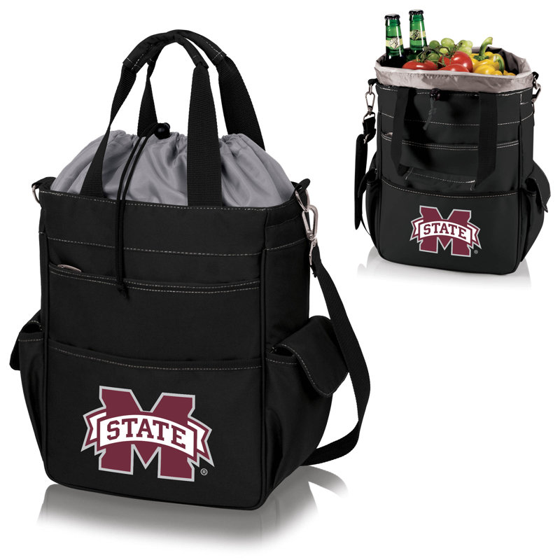 Activo Insulated Tote, Black, Mississippi State University Bulldogs