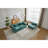 Compression Sofa,Convertible Floor Sofa Bed With Fixed-Shape Frame, Modular Sectional Sofa,No Assembly Required,Chenille Fabric,For Living Room Bedroom-683350966