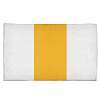 Tapis à rayures de football jaune pittsburgh