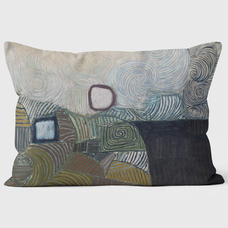 The Coast of the Inland Sea - Tate - Victor Pasmore Cushion