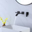Robinet de salle de bain mural élégant-63487714