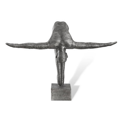 Statue pliante en aluminium