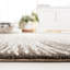 Tapis gris anthracite / ivoire en laine / coton touffeté à la main Heida-500553518