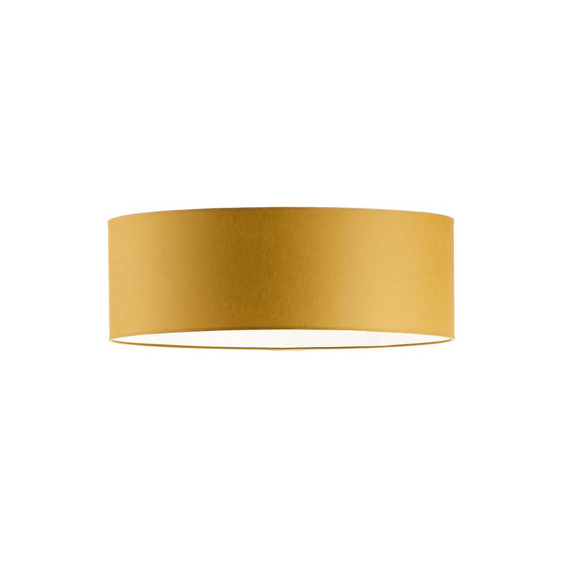 Audrionna Flush Mount, Mustard, 15cm H x 30cm W x 30cm D
