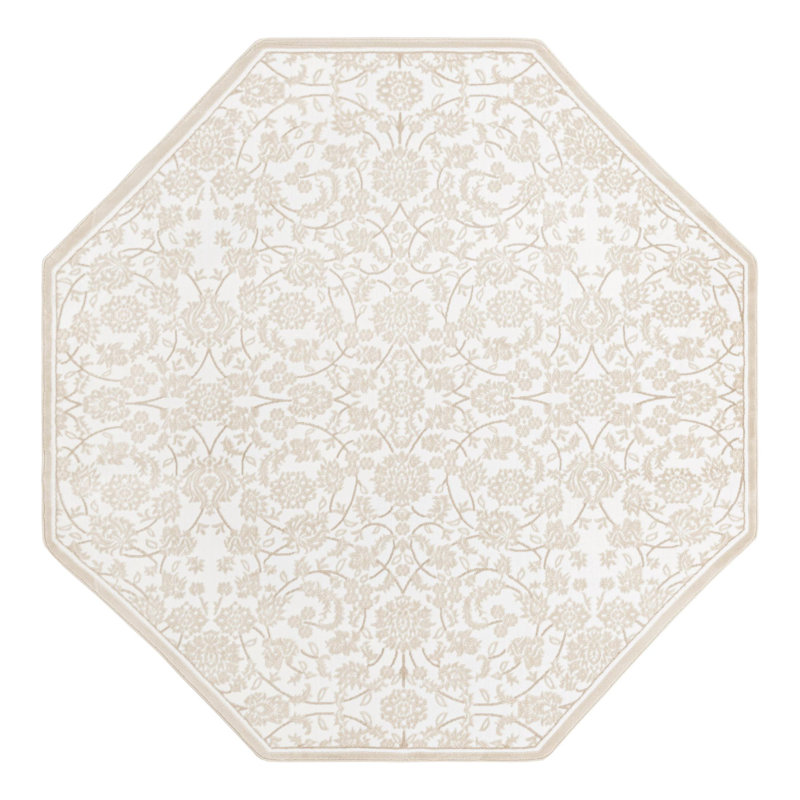 Tapis oriental analogique Analise, Octogone 7 pi 10 po x 7 pi 10 po