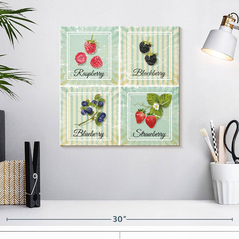 Berries Delight, 16" H x 16" W