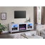 Console 70 po avec foyer et foyer Summit