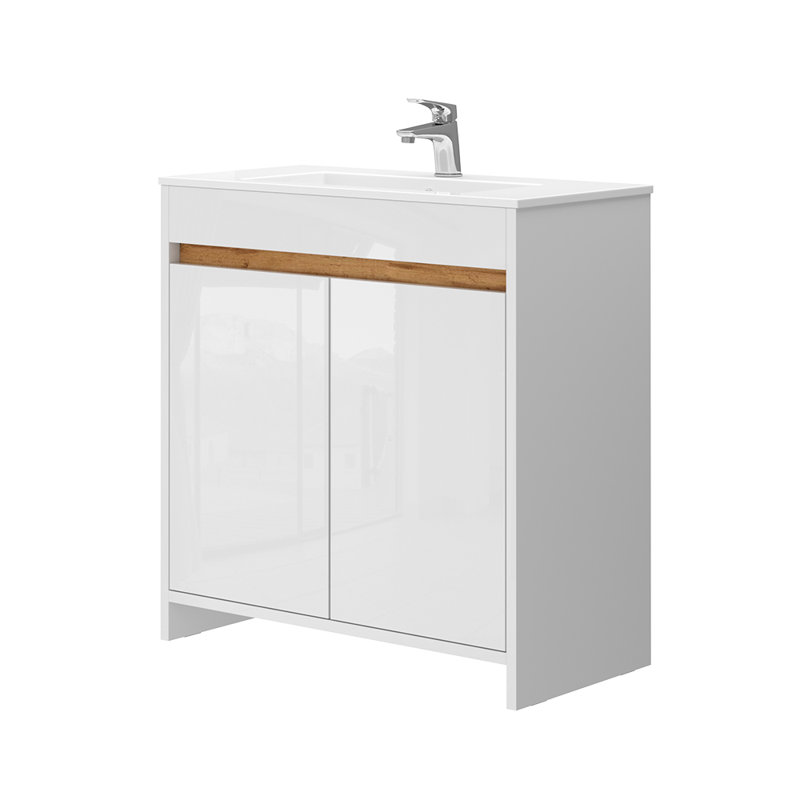 Shunsuke Bathroom Vanity with Basin