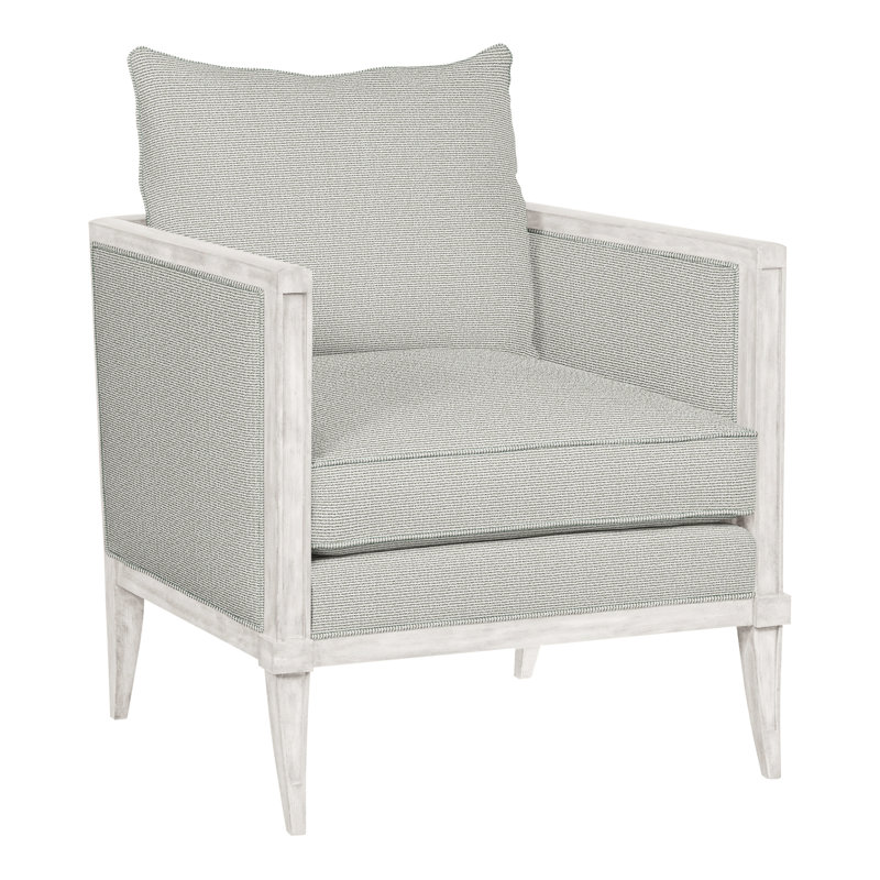 Cameo 28.5" Chair, Casa Blanca, Callaloo Cotton
