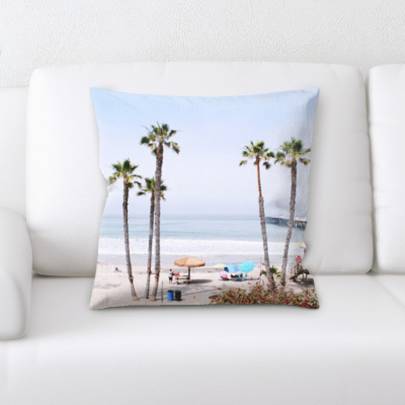Microsuede Throw Pillow