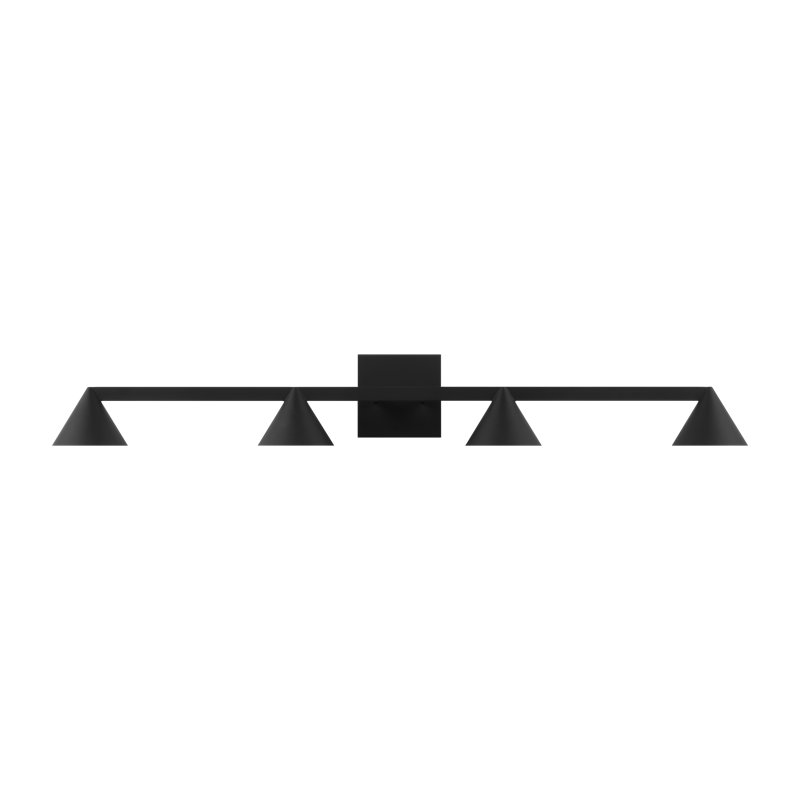 Midrand LED Vanity Light, 4, 5" H x 36.2" W x 5.7" D