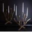 Candle Holder Large Antique Gold
