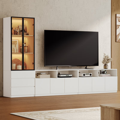 Meuble audio-vidéo 118,1 po Crafton