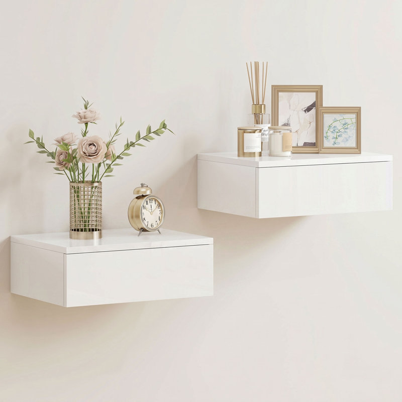 40 cm W Particle Board Bedside Table