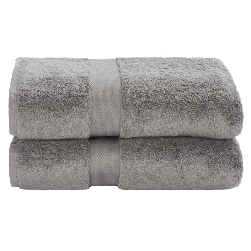 Syverson Cotton Bath Towel, Gray