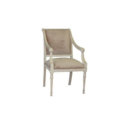Chaise avec accoudoirs rembourrée Carrasco