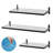 3 Piece Floating Shelf