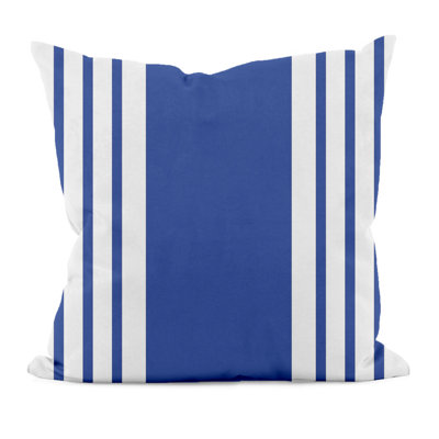 Striped Reversible Throw Pillow