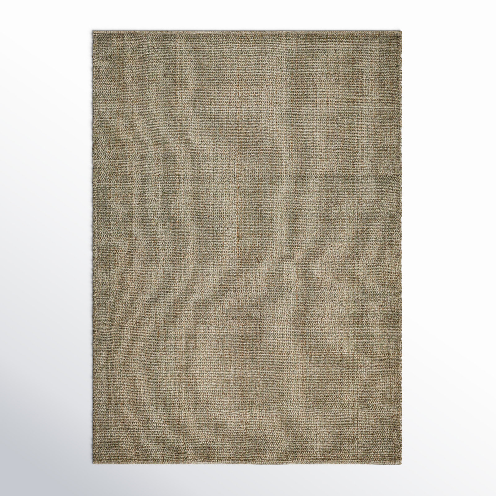 Fleurette Handmade Green Rug, Rectangle 10' x 14'