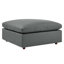 Canapé modulaire en cuir végétalien rembourré 6 pièces Modway Commix-932936641