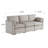 Modular Fabric Sofa-1150914973-1144707535