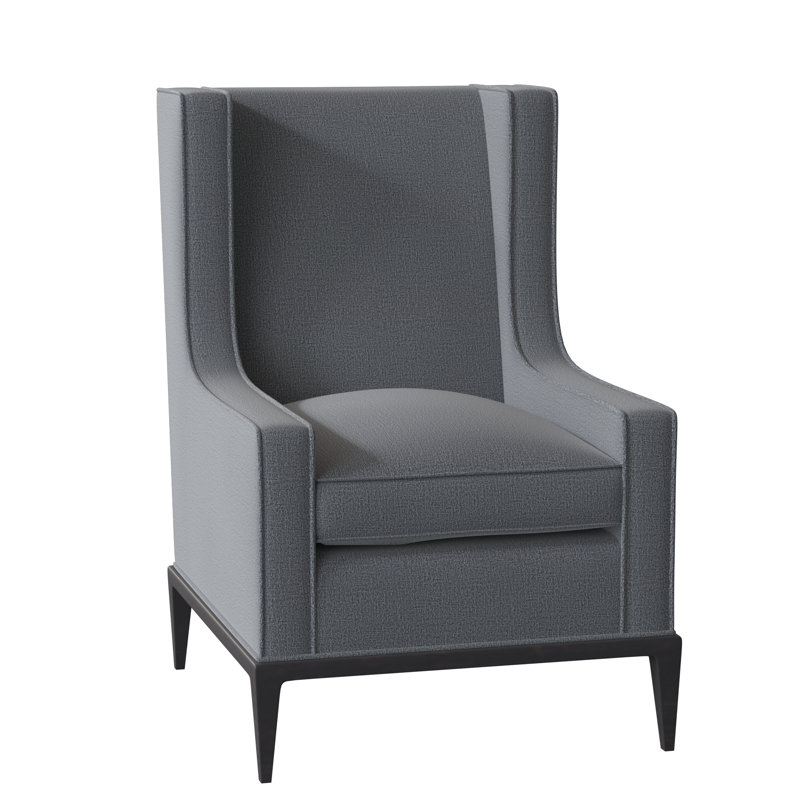 Fauteuil à oreilles 28 po Claxton, Espresso, Port d'Élise
