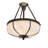Glass Semi Flush Mount