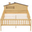 Lit plateforme en bois naturel avec tête de lit, rangement à DEL et rangement-1761524777-1761524775