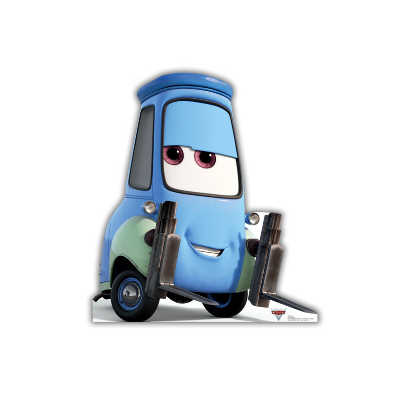 Guido Life-Size Blue Cardboard Standup with Easel