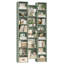 Bibliothèque Beetner H 71,3 "à 8 niveaux, tablettes multimédia (tablettes réglables)-257031527
