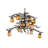 Cloquet 12 - Light Dimmable Tiered Chandelier