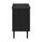 Bron 24" Freestanding Bathroom Vanity in Black Oak with Black 3-Hole Centerset Sink Top-1873258882-1873258910-1873258883