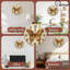 Horloge décorative papillon