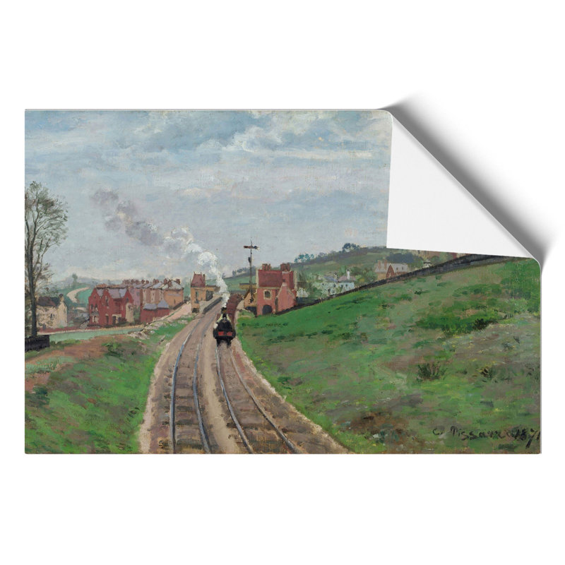 Lordship Lane Dulwich by Camille Pissarro - No Frame Painting, 21cm H x 30cm W x 0.1cm D