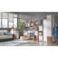 Maebelle Square Walnut Solid Wood Cube Shelf
