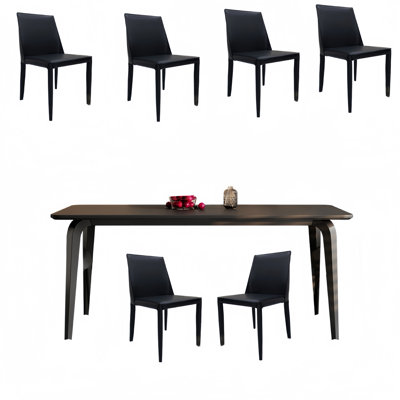 Ollayos Four Leg Dining Set