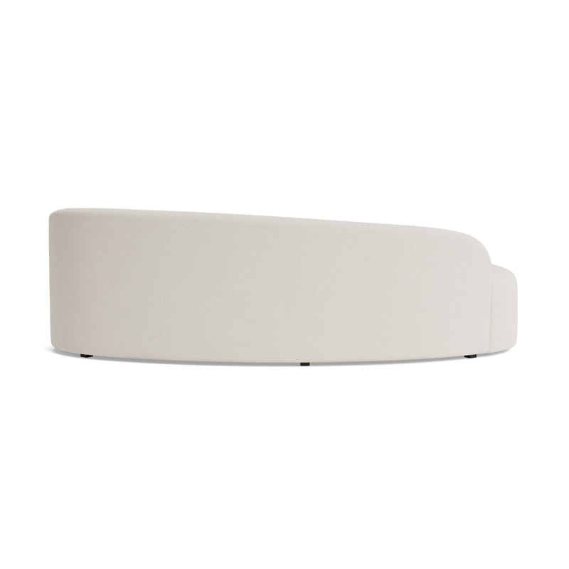 Sofia Right Arm Sofa, Performance Boucle - Cream