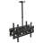Black Multi Screen Ceiling Mount for Holds up to 350 lbs