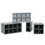 Ensemble mural en forme de L avec porte Everblock-84320705-84320716