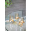 Hurricane de table en verre 7,1 po