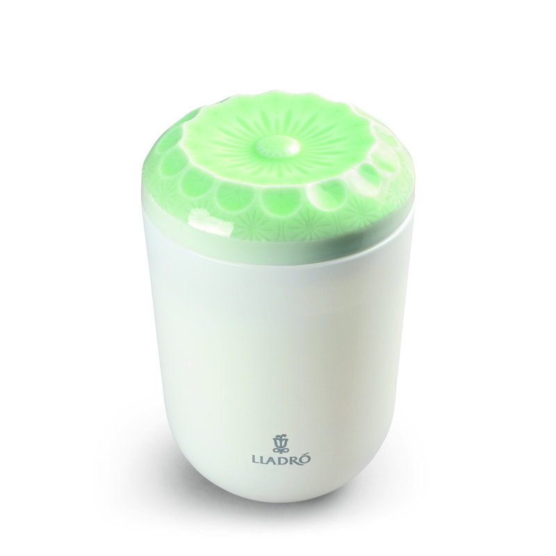 Meadow Breeze Porcelain Lid Scented White Candle 45hr