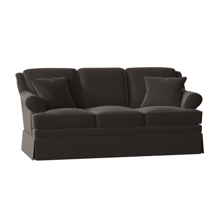 Connor 73" Rolled Arm Sofa with Reversible Cushions