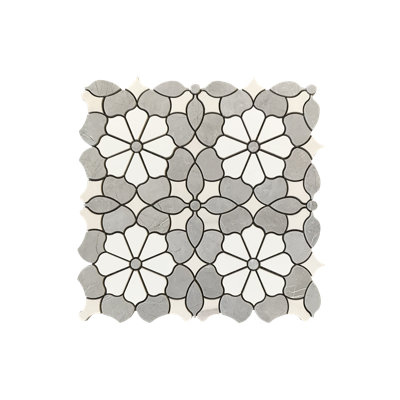 12" x 12" Porcelain Mosaic Wall and Floor Tile