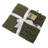 Olive Woven Solid Lightweight Throw Blanket with Fringe Design 50" W x 60" L -72293155